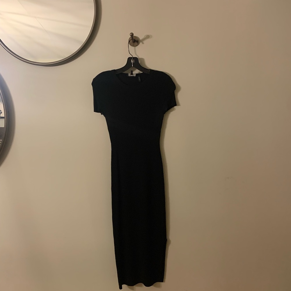 Theory, double knit MIDI Dress , excellent condition, size s